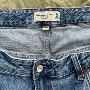 Abercrombie & Fitch Women's Blue Flare Jeans